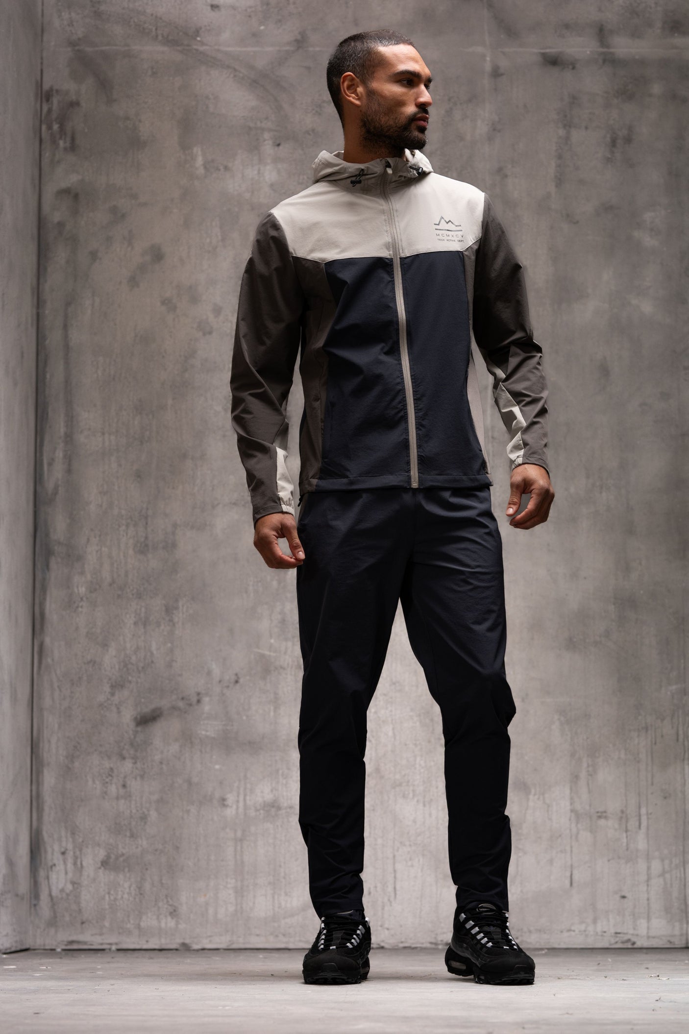 PULSE TECH JACKET & PANT - STONE/OMBRE/CHARCOAL