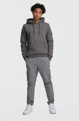 ELITE BOYS CARGO PANTS - MID GREY