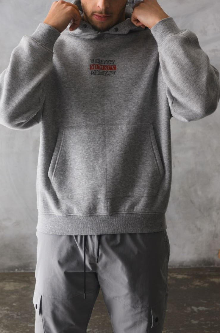 EMPIRE OVERSIZED HOODIE - GREY