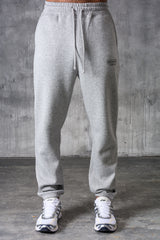 ESSENTIALS HOODY TEE & JOGGER SET - GREY MARL