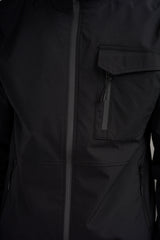 FALCON JACKET & OPEN PANT - BLACK