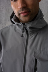 FALCON JACKET & SHORT SET - MID GREY