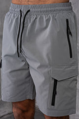 FALCON JACKET & SHORT SET - MID GREY