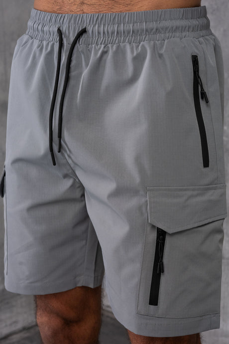 FALCON JACKET & SHORT SET - MID GREY