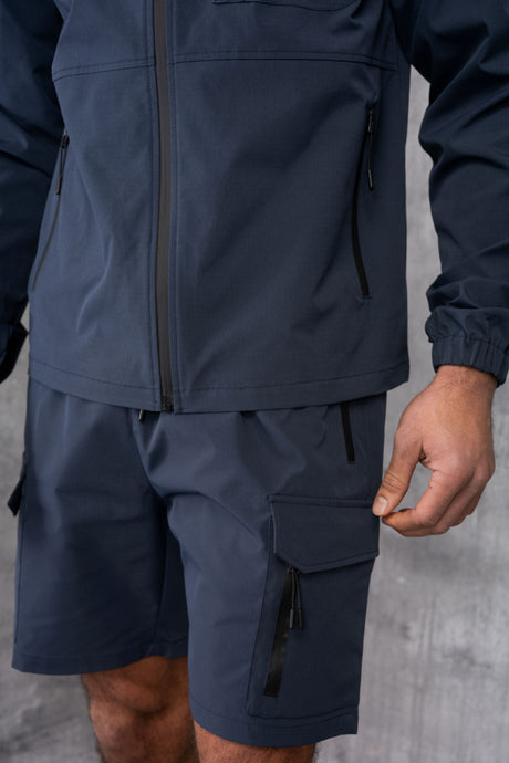 FALCON JACKET & SHORT SET - OMBRE