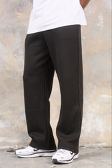 FELIX (UNBRANDED) OPEN HEM JOGGERS - BLACK