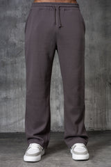 FELIX (UNBRANDED) OPEN HEM JOGGERS - CHARCOAL
