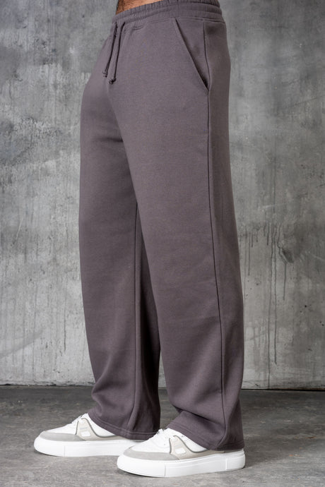 FELIX (UNBRANDED) OPEN HEM JOGGERS - CHARCOAL