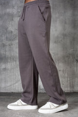 FELIX (UNBRANDED) OPEN HEM JOGGERS - CHARCOAL