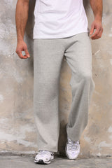 FELIX (UNBRANDED) OPEN HEM JOGGERS - GREY MARL