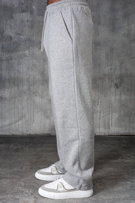 FELIX (UNBRANDED) OPEN HEM JOGGERS - GREY MARL