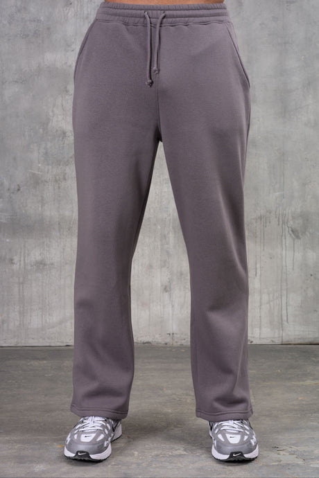 FELIX (UNBRANDED) OPEN HEM JOGGERS - CHARCOAL
