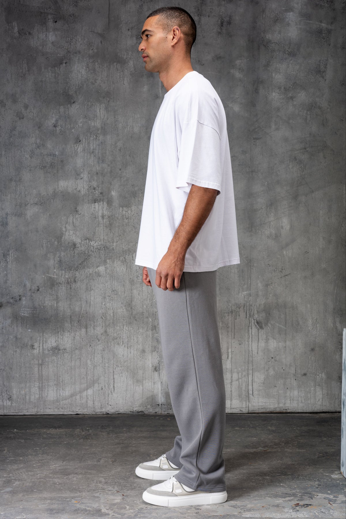 FELIX (UNBRANDED) OPEN HEM JOGGERS - LAVA GREY