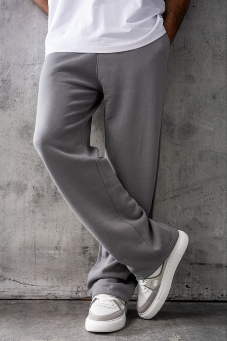 FELIX (UNBRANDED) OPEN HEM JOGGERS - LAVA GREY