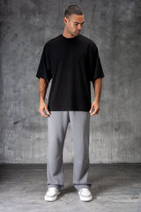 FELIX (UNBRANDED) OPEN HEM JOGGERS - LAVA GREY