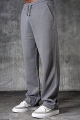 FELIX (UNBRANDED) OPEN HEM JOGGERS - LAVA GREY