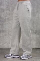 FELIX (UNBRANDED) OPEN HEM JOGGERS - GREY MARL