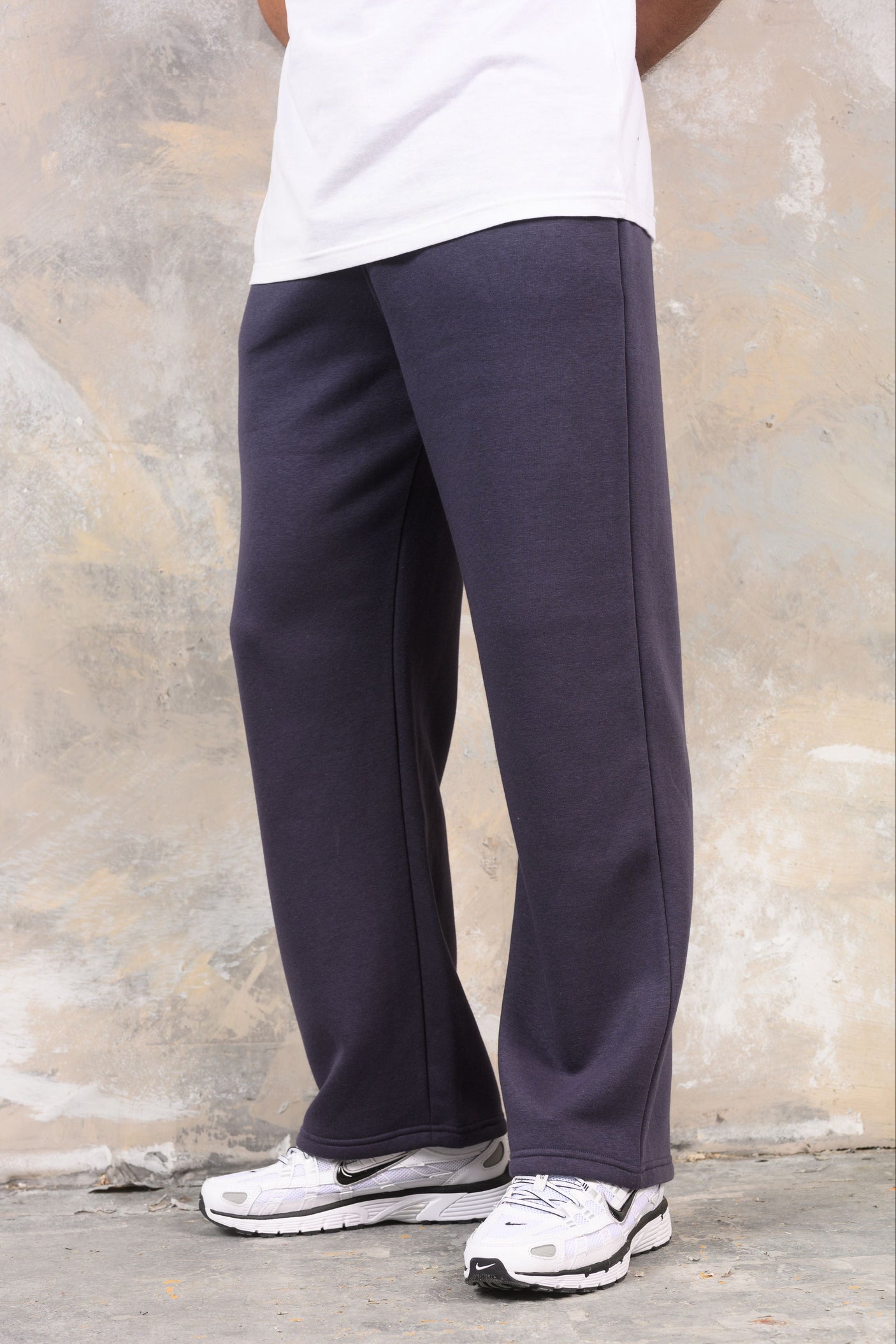 FELIX (UNBRANDED) OPEN HEM JOGGERS - NAVY