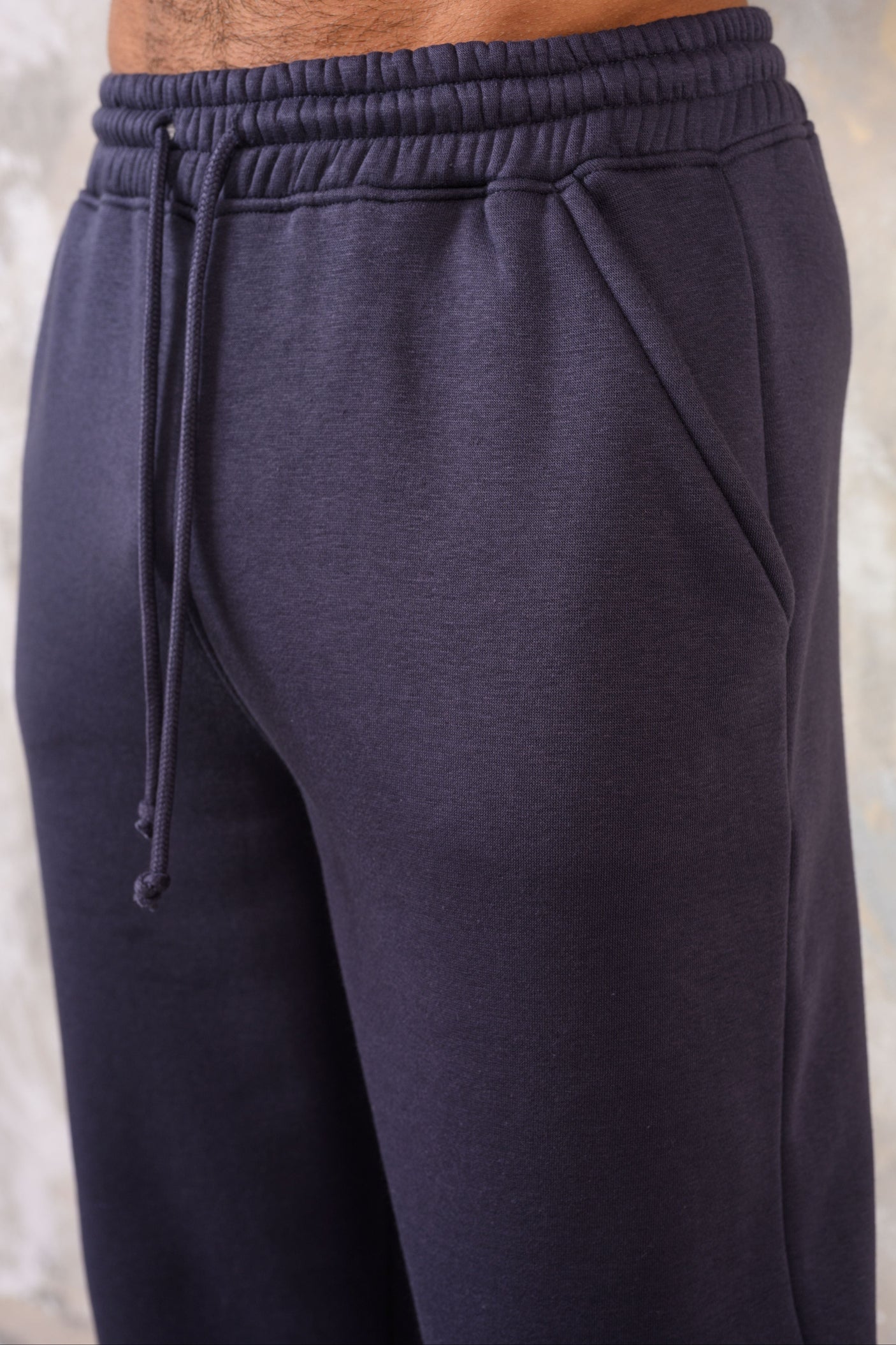 FELIX (UNBRANDED) OPEN HEM JOGGERS - NAVY