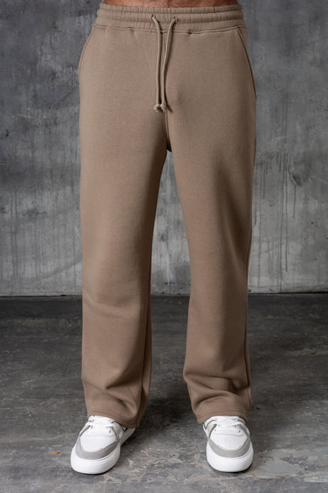 FELIX (UNBRANDED) OPEN HEM JOGGERS - STONE