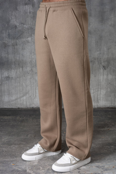 FELIX (UNBRANDED) OPEN HEM JOGGERS - STONE