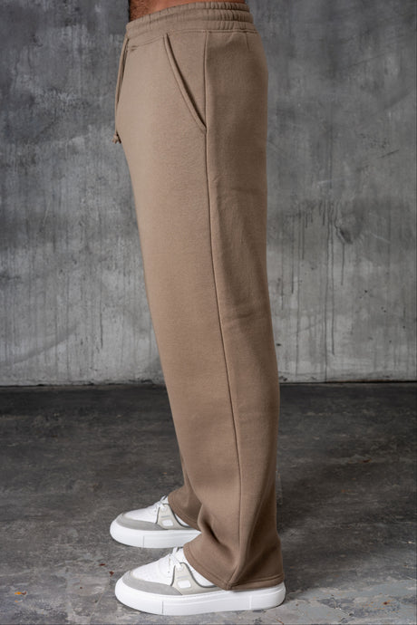 FELIX (UNBRANDED) OPEN HEM JOGGERS - STONE