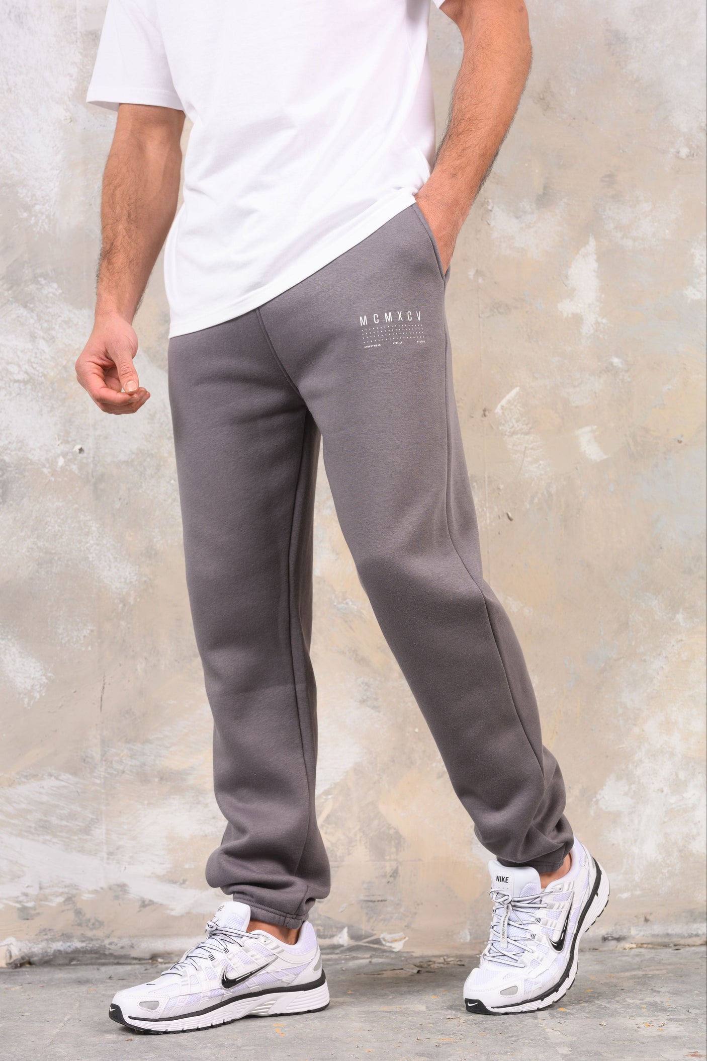FENTON CUFFED JOGGERS - CHARCOAL