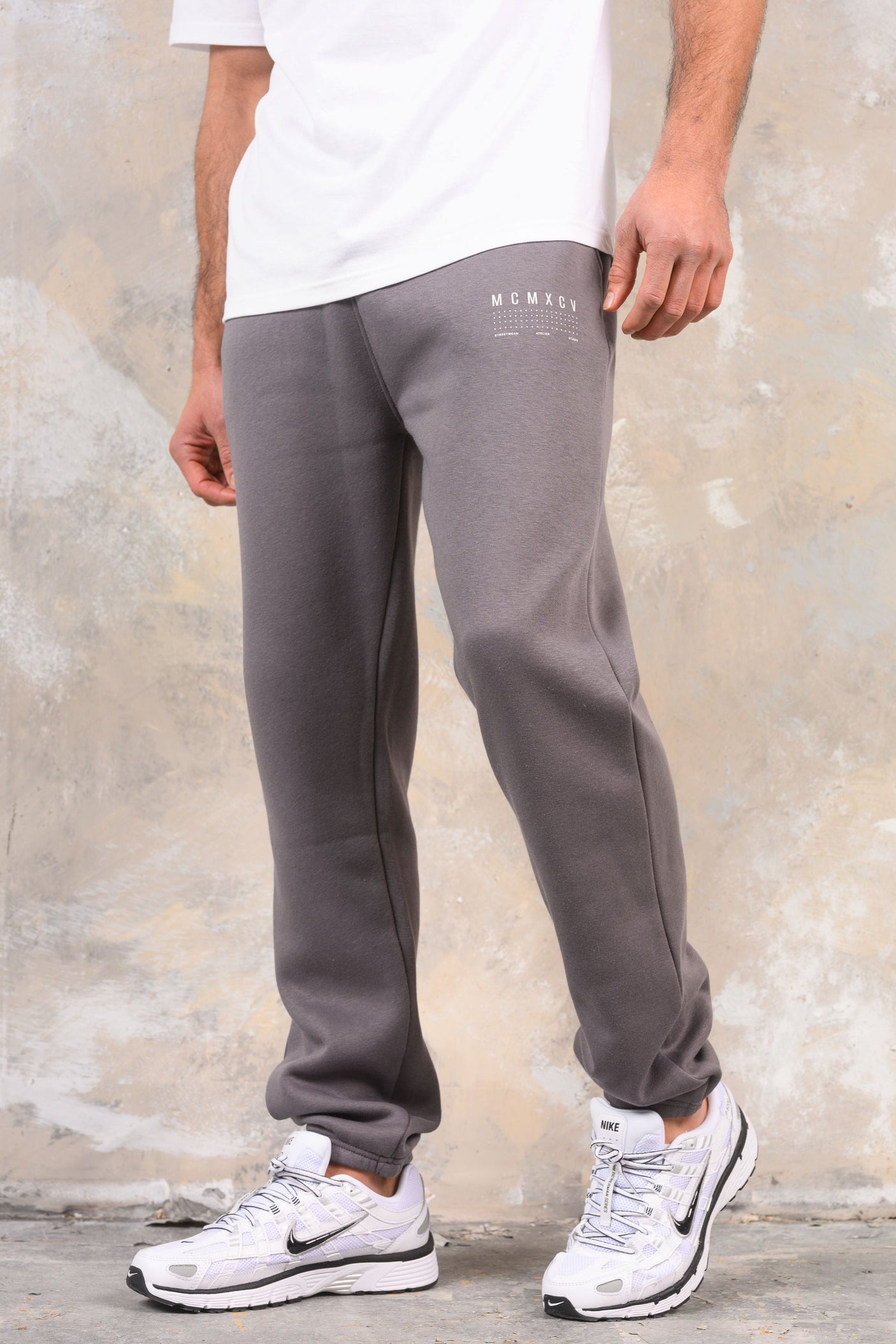 FENTON CUFFED JOGGERS - CHARCOAL