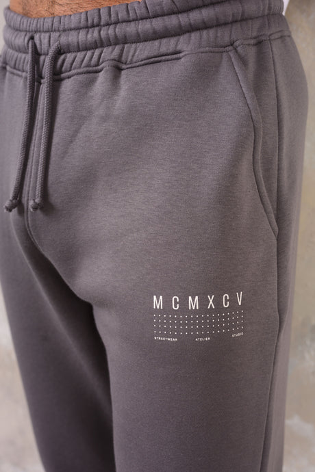FENTON CUFFED JOGGERS - CHARCOAL