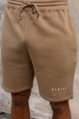 FENTON HOODY TEE & SHORT SET - STONE