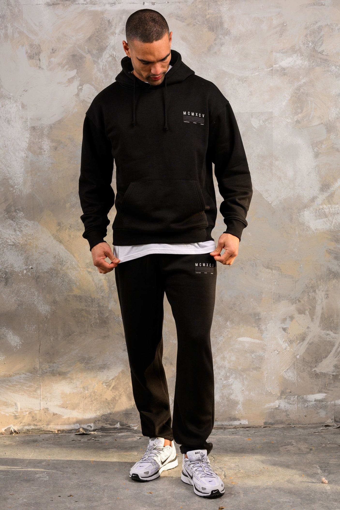 FENTON CUFFED JOGGER - BLACK