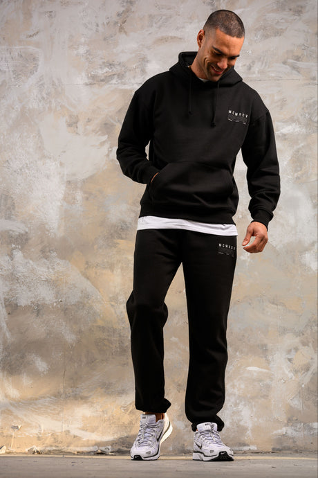 FENTON CUFFED JOGGER - BLACK