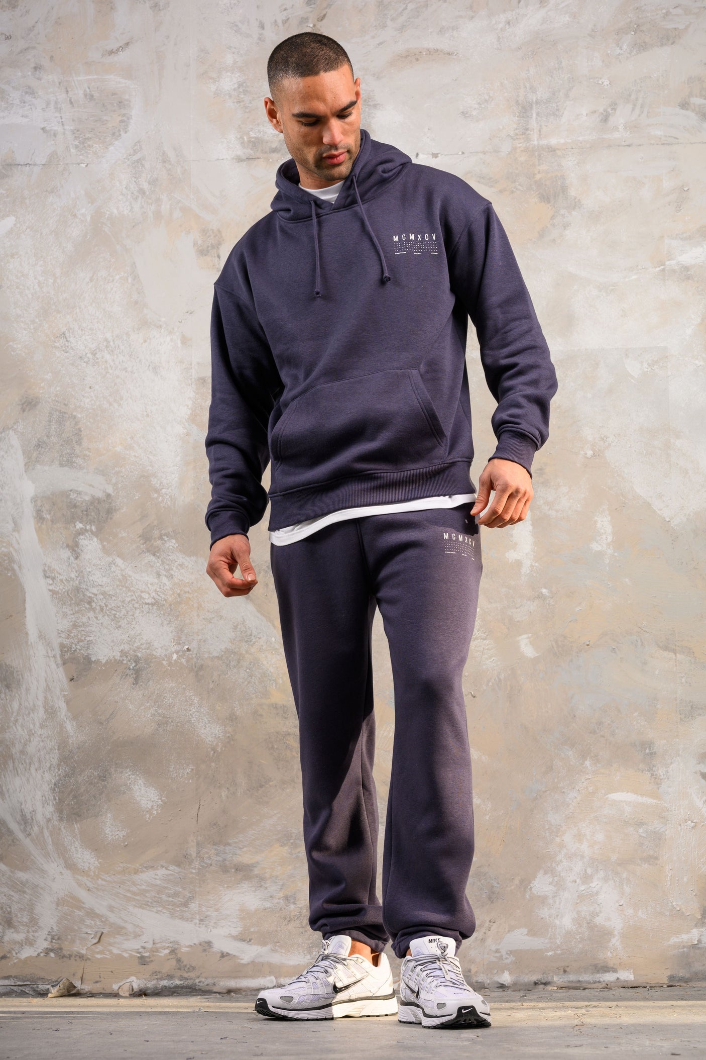 FENTON CUFFED JOGGER- NAVY
