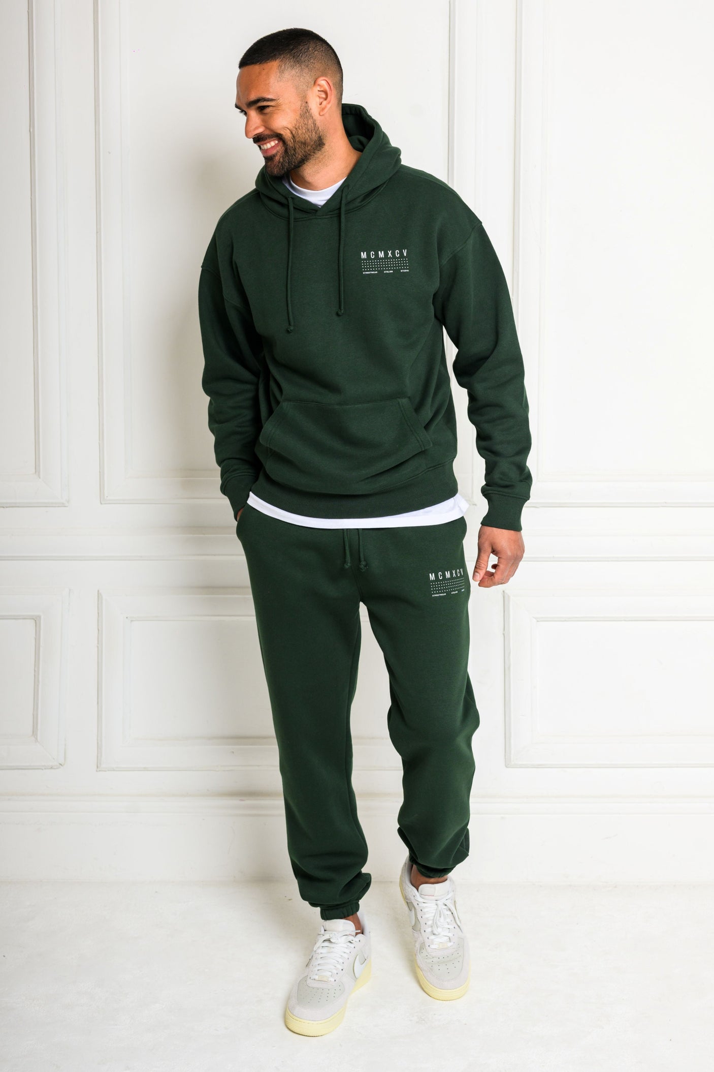 FENTON TRACKSUIT - HUNTER GREEN
