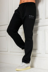 FENTON STRAIGHT LEG JOGGERS - BLACK