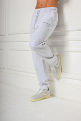 FENTON STRAIGHT LEG JOGGERS - GREY MARL