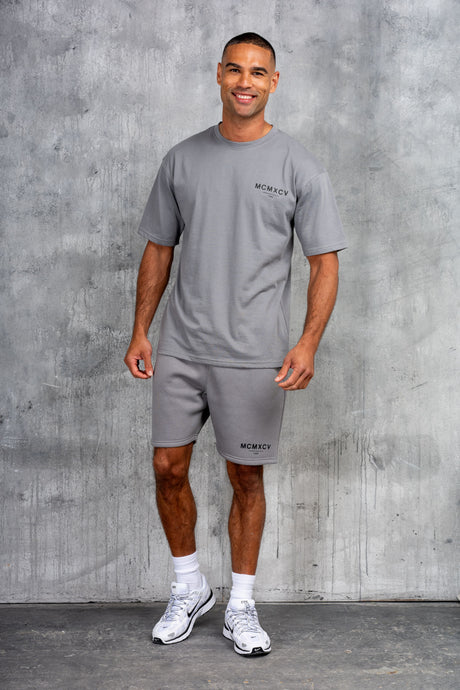 GAMBIT TEE  - LAVA GREY