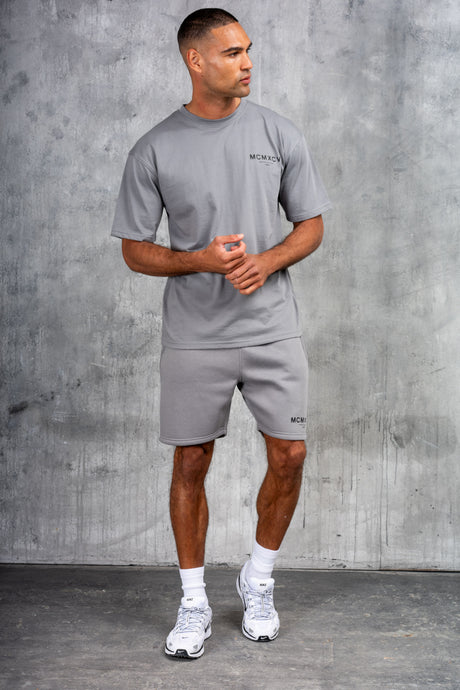 GAMBIT TEE  - LAVA GREY