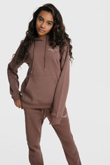 Bundle Pack - Beck & Hersey GLACIER Girls Tracksuit & T-Shirt Set - Cappuccino