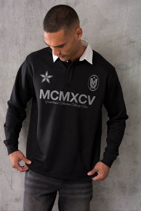 HAMPTON POLO SHIRT - BLACK