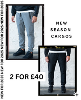 2 PACK CADET CARGO BUNDLE - CHARC & BLACK