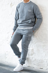 INTEGER CREW - LAVA GREY
