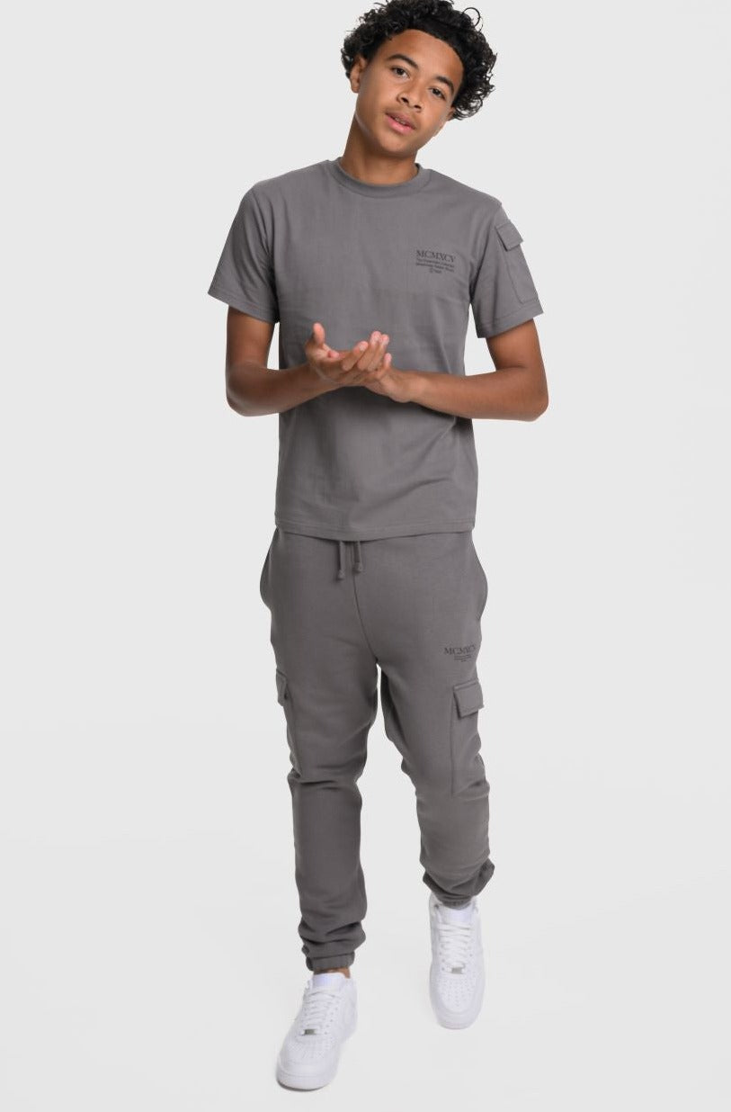 INTEGER BOYS JOGGER - CHARCOAL