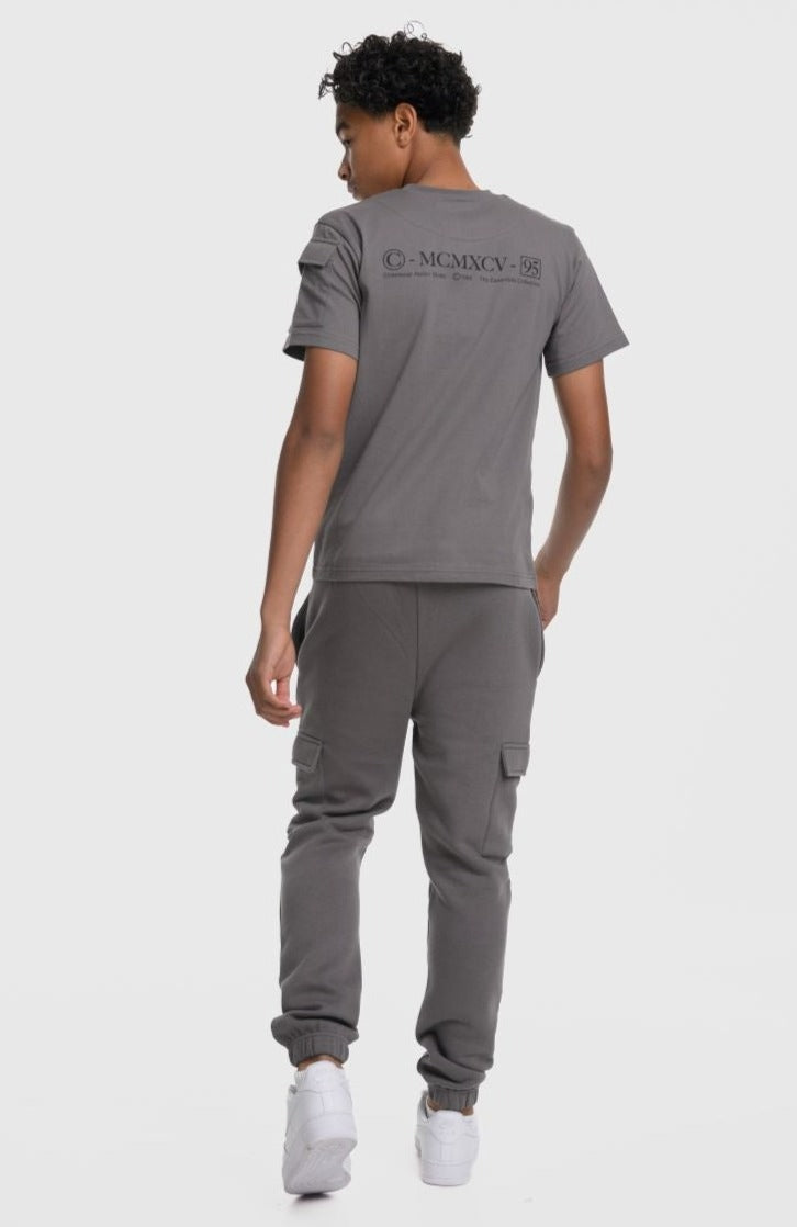 INTEGER BOYS JOGGER - CHARCOAL