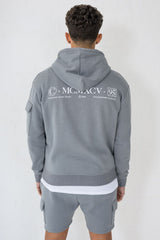 INTEGER HOODIE - LAVA GREY