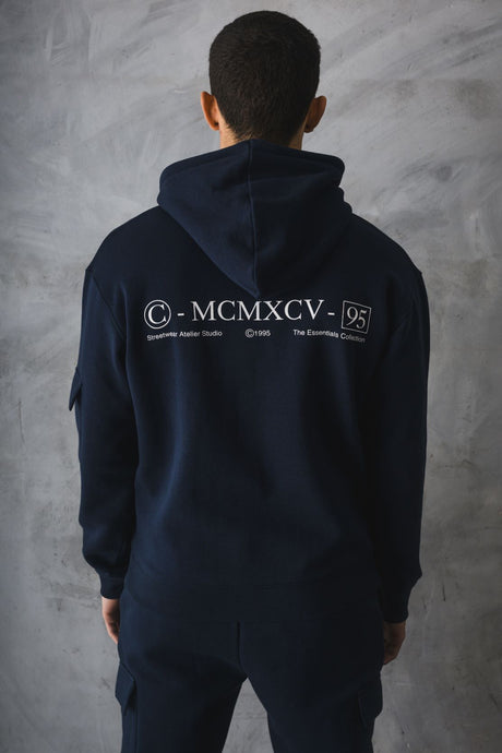 INTEGER HOODIE - NAVY