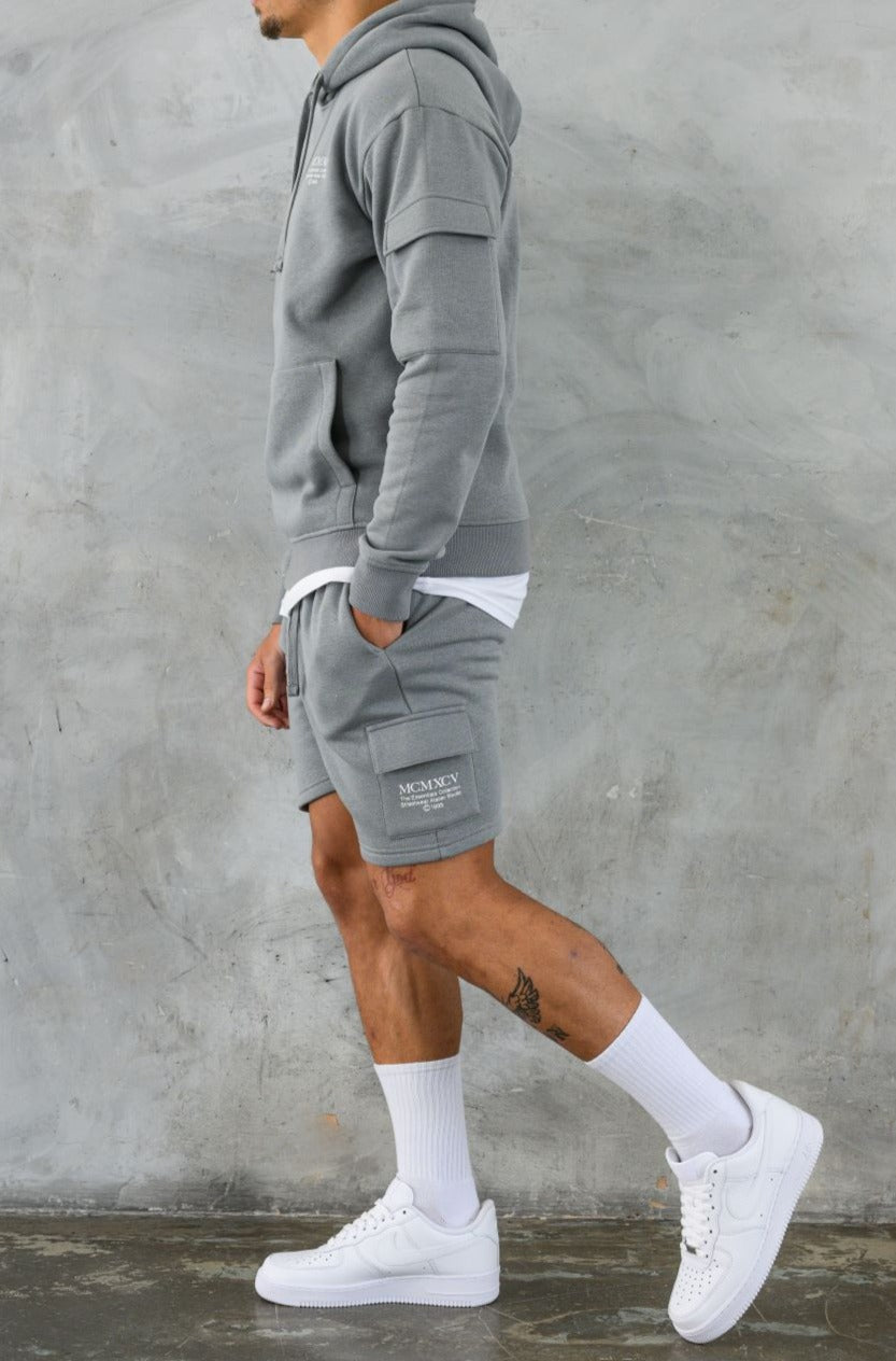 INTEGER HOODIE - LAVA GREY