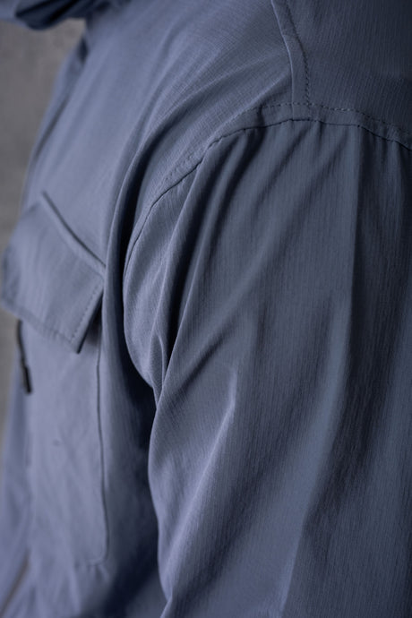 JETSTAR JACKET & SHORT SET - MID BLUE