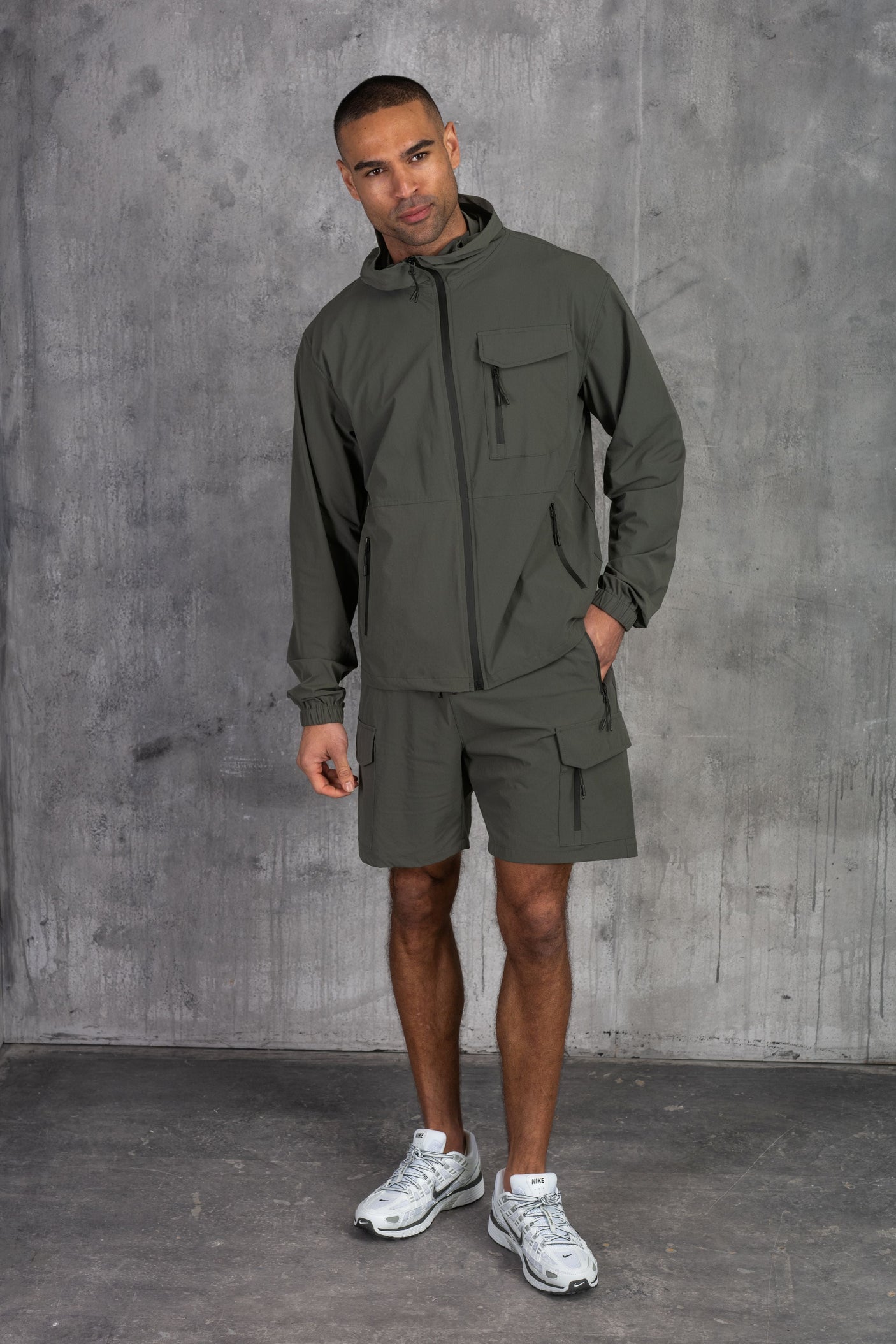 JETSTAR JACKET - DK KHAKI