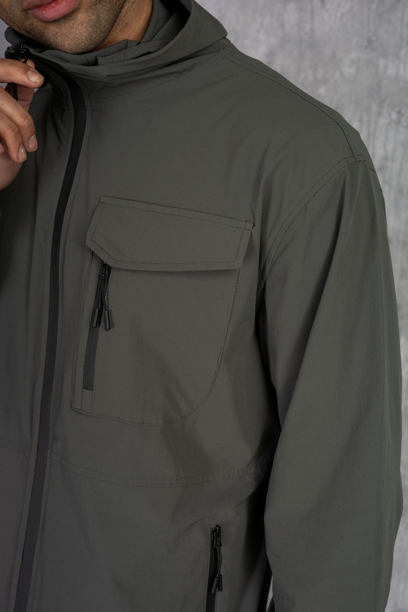 JETSTAR JACKET - DK KHAKI